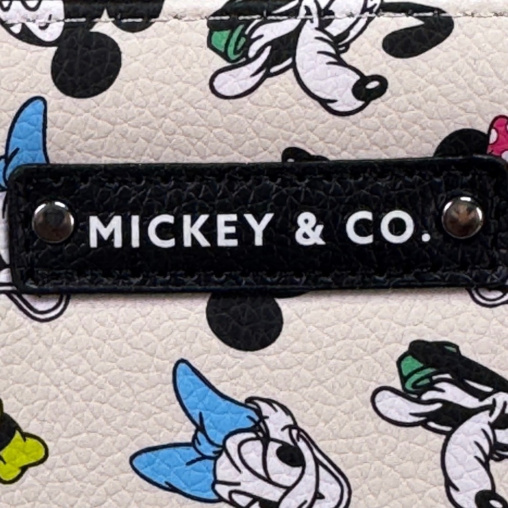 Disney Mickey Mouse Athleisure Dress M Mickey & Co Wallet Floral Ears Bundle NWT - Picture 7 of 12